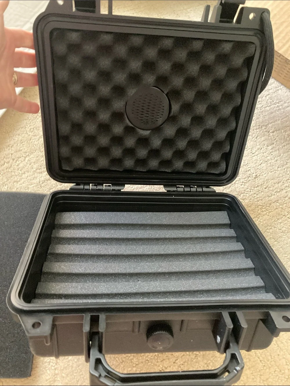 Gurkha hard ‘pelican’ cigar Case - Rugged Portable Organizer